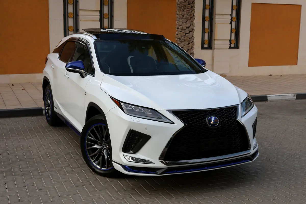 Lexus RX450h-F SPORT-2021-152000KM-GCC SPECS-EXCELLENT CONDITION full service history at Lexus - Image 1