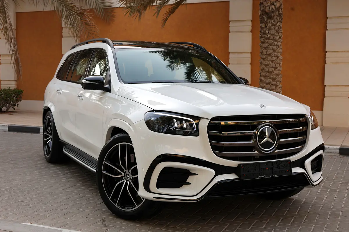 MERCEDES-BENZ GLS450-4MATIC-2024-13000KM-GCC SPECS-UNDER WARRANTY-NIGHT PACKAGE - Thumbnail 2