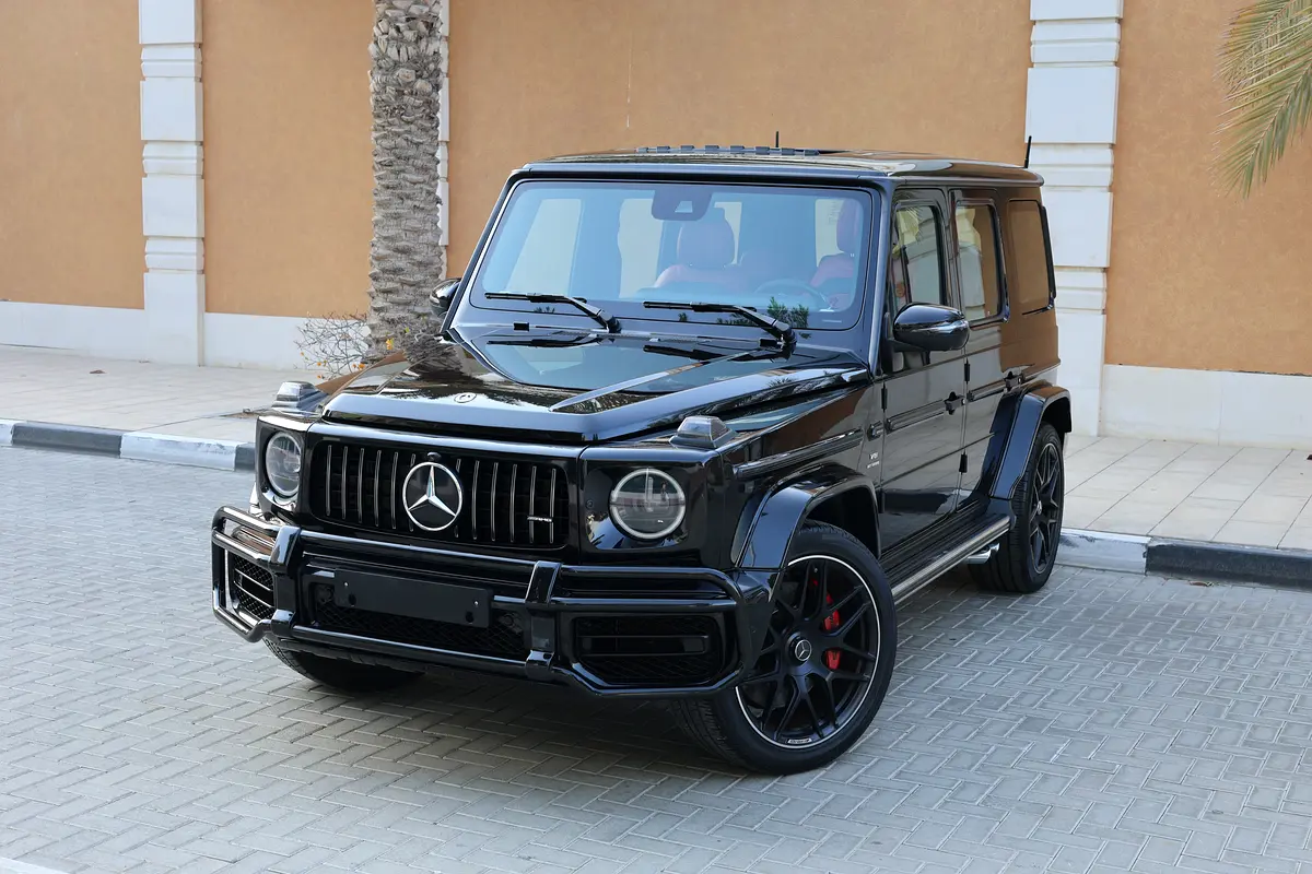 MERCEDES BENZ G63 AMG ( NIGHT PACKAGE )-2021-GCC SPECS-UNDER WARRANTY-SERVICE CONTRACT
