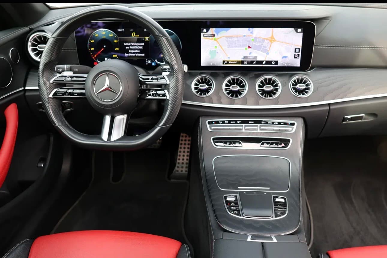 -MERCEDES BENZ E200 COUPE-2021-41000KM-GCC Specs-Full service history  - Thumbnail 11